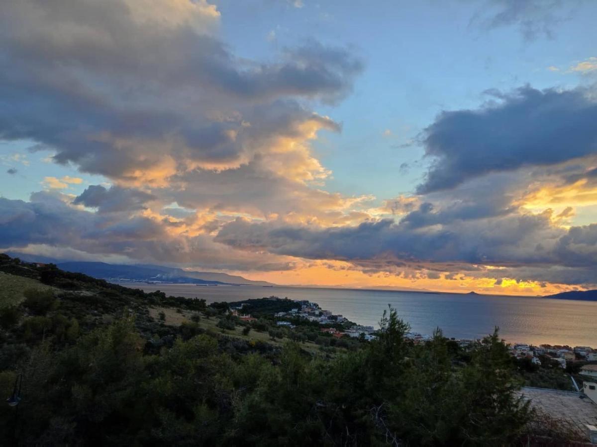 Vista Sul Mare Loutra Oreas Elenis エクステリア 写真